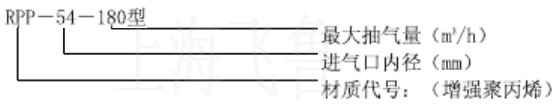 RPP型水噴射真空機(jī)組臥式型號(hào)說(shuō)明