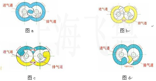 臥式直連爪型干式真空泵的工作原理